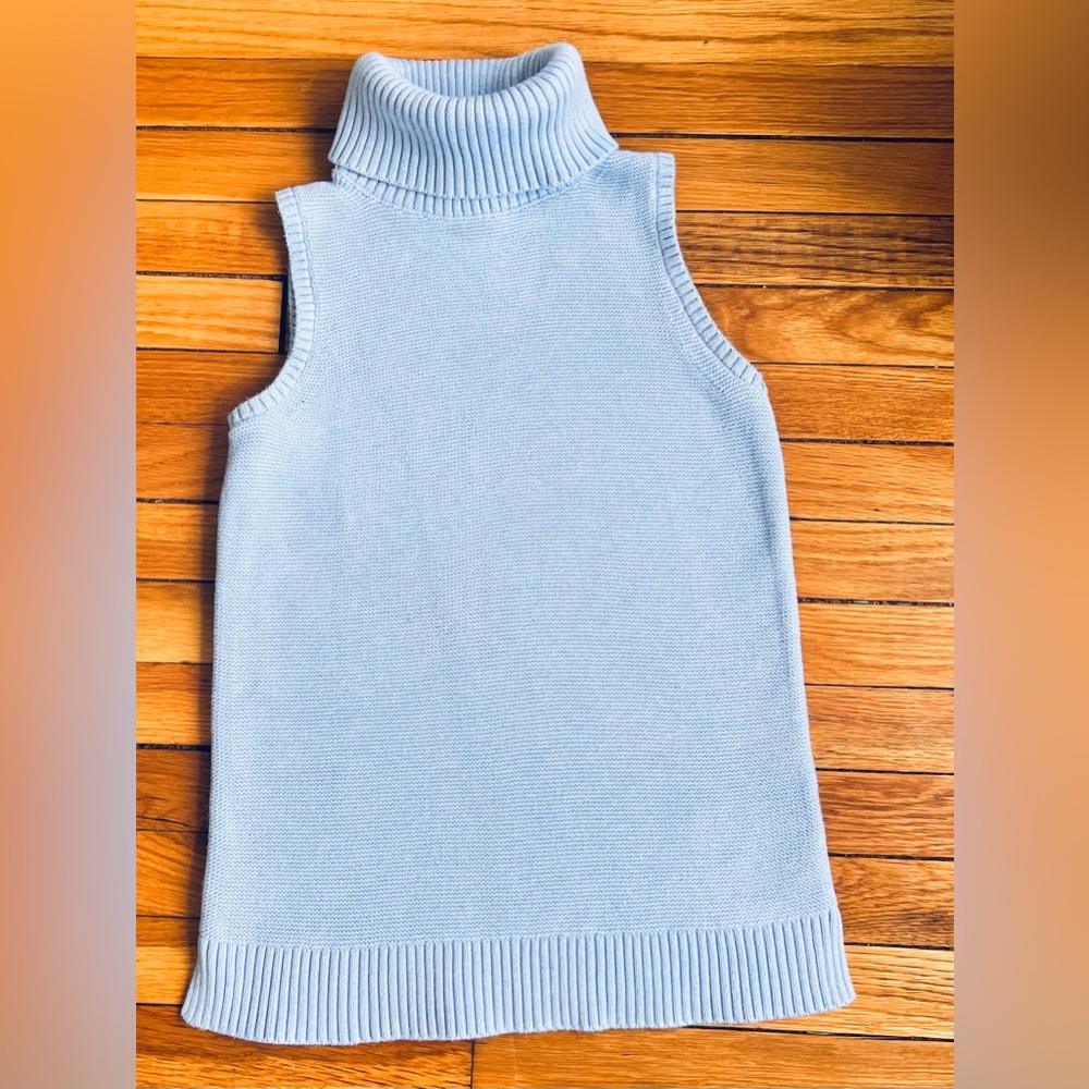Sale !! New Summer JCrew light blue turtleneck sleeves sweater - Extra Small